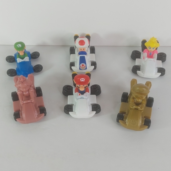 McDonald's Other - Mario Kart Toy Lot - Multicolor